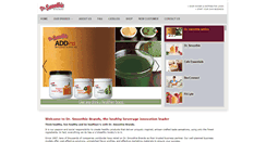 Desktop Screenshot of drsmoothiebrands.com